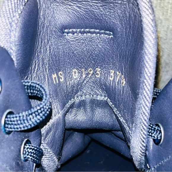 Louis Vuitton: Denim LV Monogram Brea High Top Sneakers - Picture 16 of 16